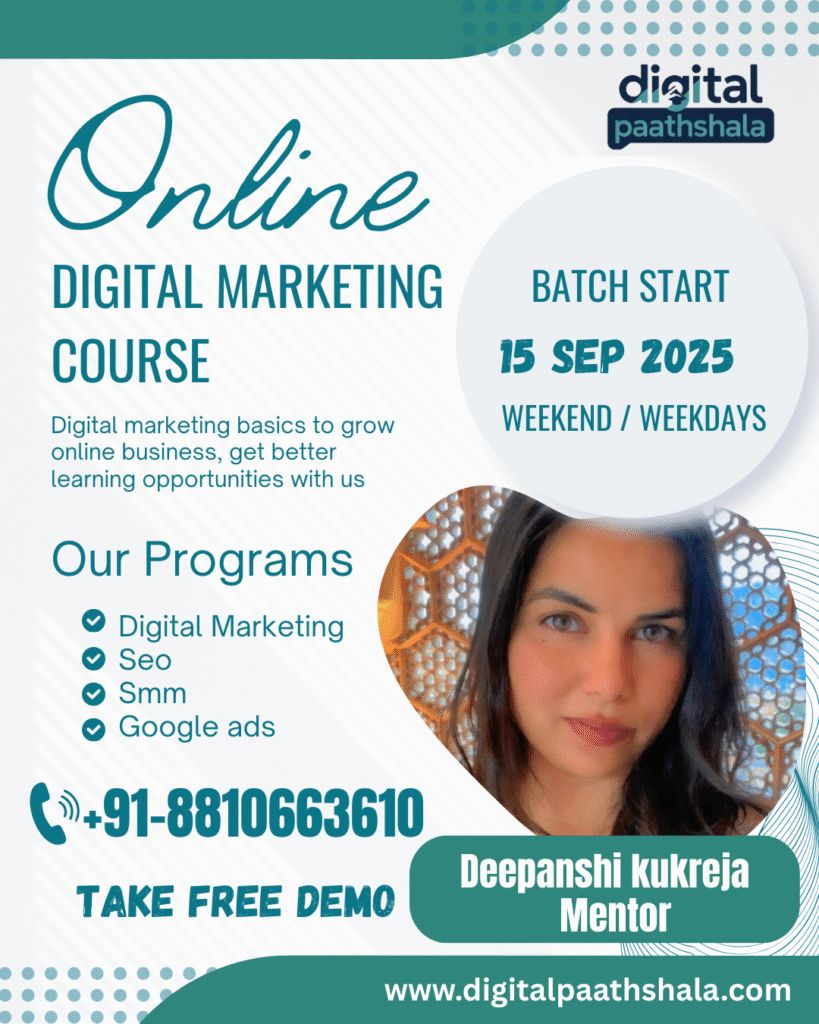 Best Digital Marketing AI Course in Laxmi Nagar